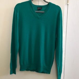 Jos. A Bank cashmere V-neck sweater